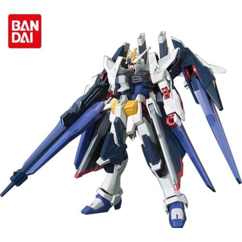 Bandai Assembled Gundam Anime Model HGBF 1/144 053 Amazing Strike Freedom Action Figure Robot Decoration Toy Gift
