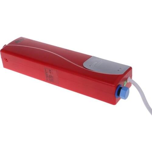 Mini Tankless Instant Electric Water Heater For Indoor Shower Bathroom Kitchen 220V 3000W