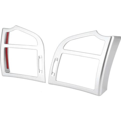 Side Air Vent Outlet Cover Pearl Chrome Fit for Mercedes Benz S Class W221 2008 2009 2010 2011 2012 2013