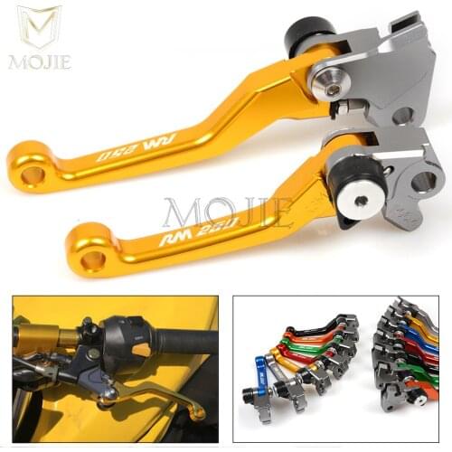 For Suzuki RM 250 125 RM250 RM125 2004-2008 2005 2006 2007 Motorcycle CNC Pivot Brake Clutch Levers RM 250 Dirt Bike Motocross