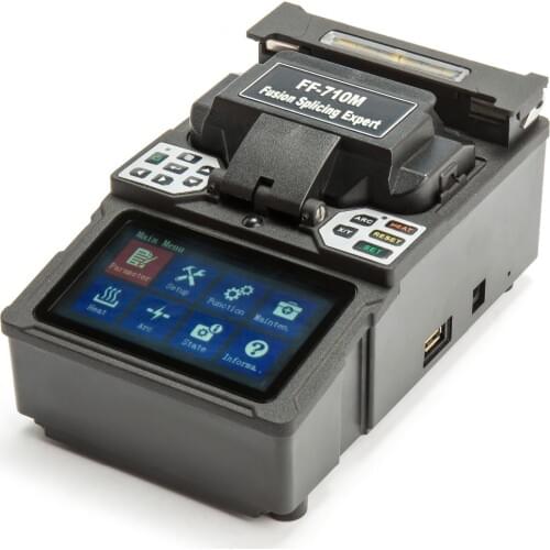 FF-710M Automatic SM and MM Fusion Splicer Fusion Splicer Fiber Optic Splicing Machine Fiber Fibre Welding Lifetime Warranty