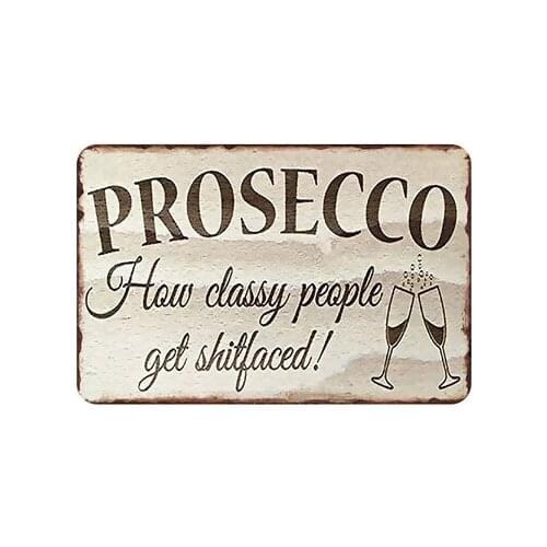 How Dassy People Get Shitlaced Metal Tin Sign 8x12 Inch Retro Home Kitchen Bar Pub Wall Decor