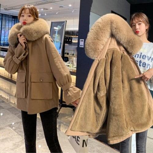 HSTAR Winter Jacket Women 2020 Jackets And Coats Thick Winter Parka Woman Coat Warm Women Fashion Outwear Parkas Fur Lining