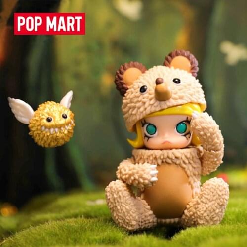 Original POPMART MOLLY INSTINCTOY Erosion Series Blind Box Toys Doll Random One Cute Anime Figure Gift Free Shipping