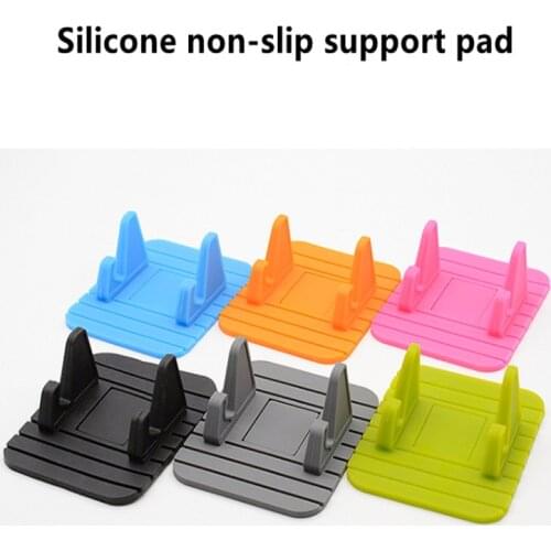Silicone Phone Holder Car Dashboard Anti-slip Mat Pad Mount For Phone Stand GPS Bracket Universal For Cell Phone