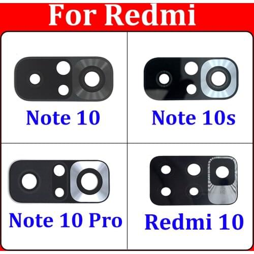 New For Xiaomi Redmi Note 8T Rear Back Camera Glass Lens For Redmi Note 8 9 9S 10 10s Pro 9C