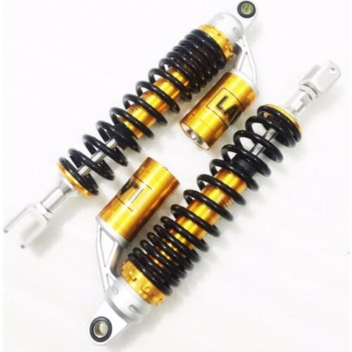 360mm 380mm Motorcycle frok Air Shock Absorber Rear Suspension for honda yamaha suzuki Kawasaki Aprilia Benelli KTM ATV