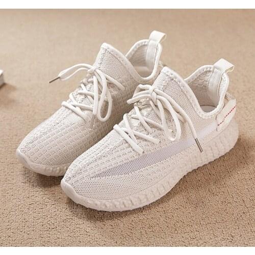 2021Summer New Mesh Sports Shoes Women Black Air Mesh Breathable Casual Women Shoes Lace Up Non-slip Sneakers Vulcanize Shoes