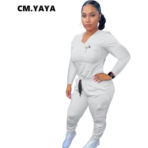Lemon Gina Women Tracksuit Solid T-shirt Tops + Stretchy Pants Two 2 Piece Sets Active Sportswear Fashion Outfits Autumn