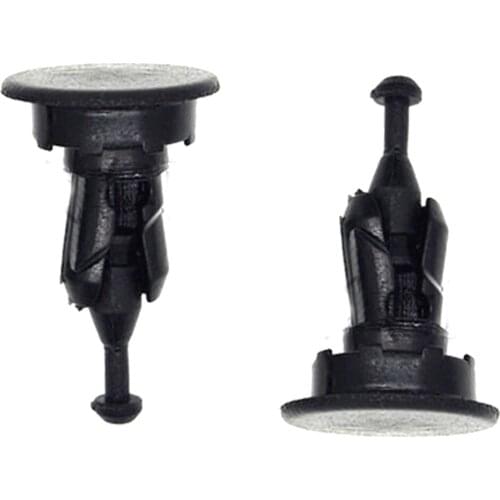 10X Brand New Black Nylon Fender Cowl Panel Push-Type Retainer Rivet Clips 91508-SR3-000 For Honda Civic CR-V Odyssey Legend
