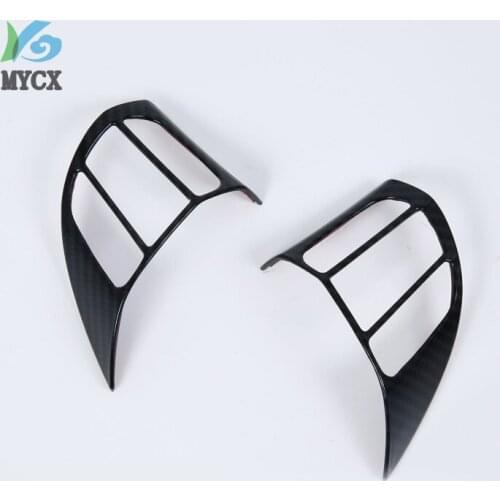 2pcs Car Steering Wheel Cover Frame Trim Insert Sticker For Hyundai Encino Kauai Kona 2017 2018 2019 2020 SUV New Arrive