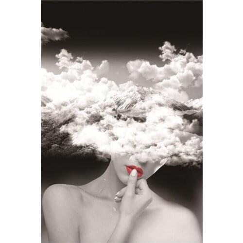 Abstract Thermal Patches Girl Woman Parches Garment Diy Washable Heat Print On T-Shirt Dresses Sweater Stickers