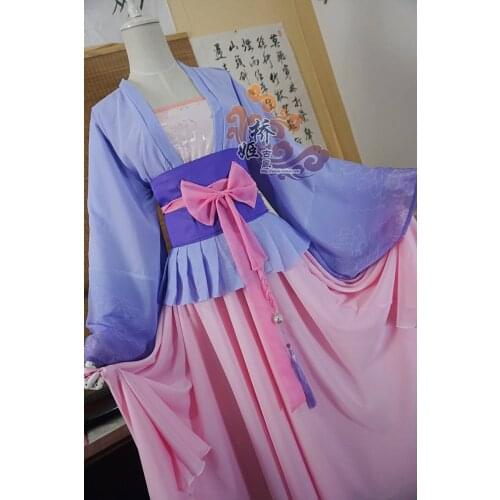 Anime Mo Dao Zu Shi Jiang Yanli Cosplay Costume Anime Grandmaster of Demonic Cultivation Women Childhood Cosplay Costumes Hanfu