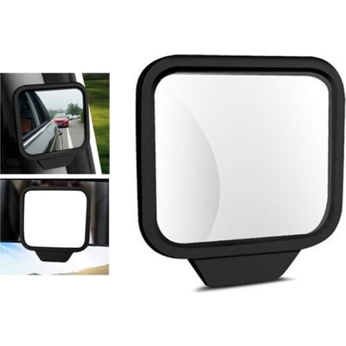HD Car Mirror 360 Rotate Magnetic Automatic Adsorption Car Interior Rear-view Mirror Observation Mirror Auxiliary Mirror Baby