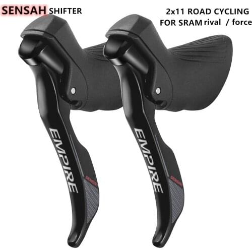 SENSAH Road Bike Derailleur 2 X11 Speed Road Bike Shifters & Shift Cable Gear Lever Brake Bicycle for Sram Rival / force RED