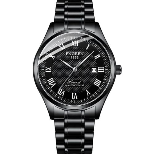 Mens Watches Brand watch men Calendar Business Waterproof Stainless Steel Sport Quartz WristWatch Relogio Masculino Reloj Hombre