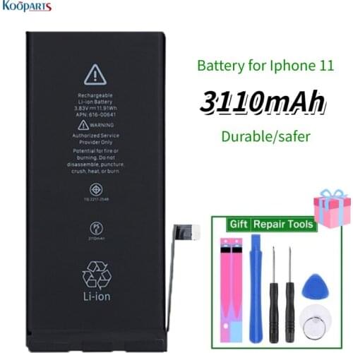 Good Quality 0 Circle Durable Safer Battery Replacement For Iphone 11 Original High Capacity Bateria Baterie With Free Tools