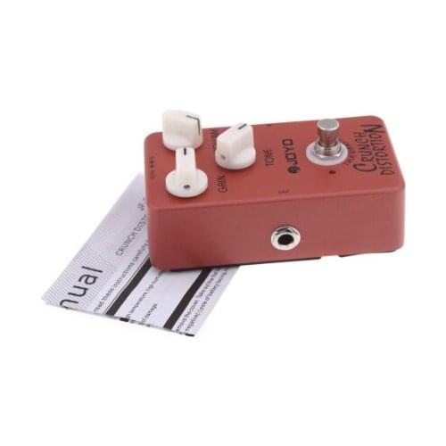 JOYO JF-03 Crunch Distortion Guitar Effect Pedal British classic rock distortion with True Bypass