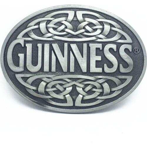 Western cowboy zinc alloy letter belt buckle for men and women gifts for men and women