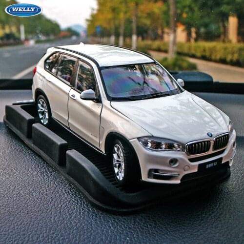 WELLY 1:24 BMW X5 white off-road vehicle simulation alloy car model collection gift toy die-casting car model