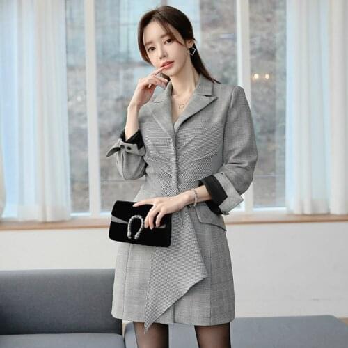 2020 New Spring Cotton Coat Women Long Sleeve Blazer Outwear Long Jacket Korean Casual Sheer Singer Breasted Elegant Overcoat