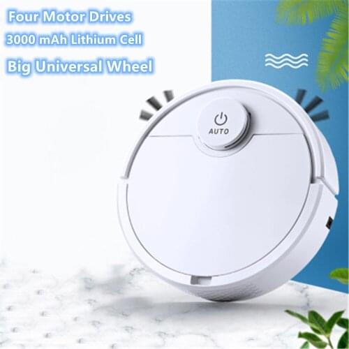Smart Sweeping Robot Intelligent Vacuum Cleaner of Phone APP Remote for Office Floors Carpet USB Automatic Dry Wet Sweep Machine