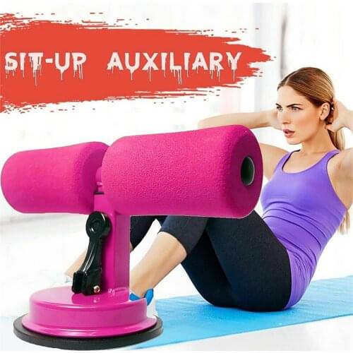 Women Men Sit-up Exercise Training Tool Unisex Abdominal Muscle Strength Training Bar with Suction Cup Household Tummy And Legs