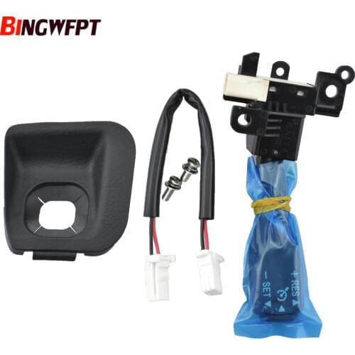 High quality Cruise Control Switch with Black dust cover and wire Screw 45186-0P020-C0 451860P020C0 For Toyota Reiz 2005-2010
