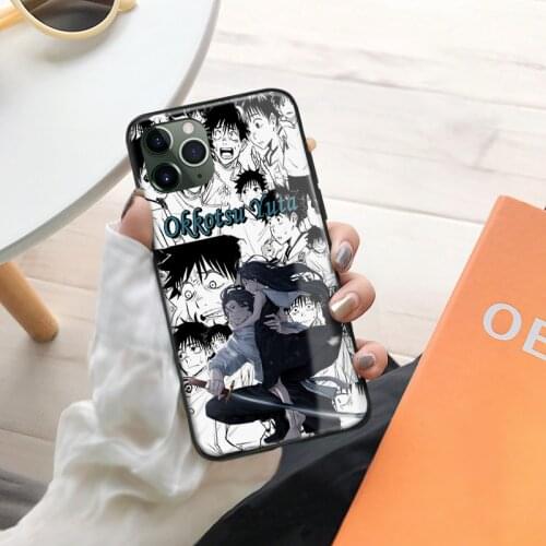 Yuta Okkotsu Jujutsu Kaisen anime Soft Silicone Glass Phone Case for IPhone SE 6s 7 8 Plus X Xr Xs 11 12 Mini Pro Max Samsung