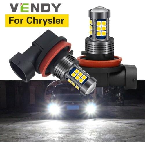 1pcs LED Lights For Chrysler 300 300C PT Cruiser Sebring Aspen Crossfire Pacifica Car Bulb Lamp H8 H11 HB4 PSX24W 2504 H10 9145