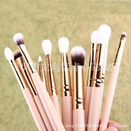 100sets 12pcs/lot Makeup Brush Set Foundation Cosmetic Powder Brushes fashion new