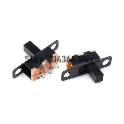 20PCS 2 Position Vertical Slide Switch 3Pins SS-12F15G6/G3