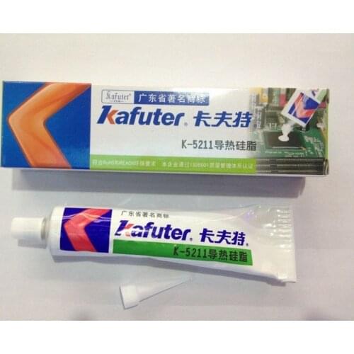 3PCS Genuine Kraft K-5211 thermal grease thermal grease white 100G for CPU