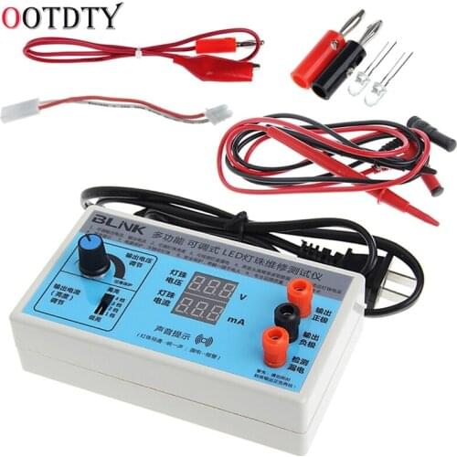 Electronic Detector AC 220V LED Display Screen With Light LCD Tester Bead Board Lamp Tools