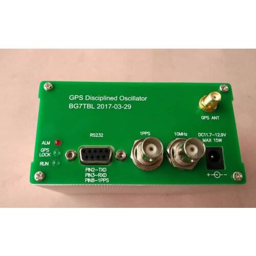 GPSDO, GPS clock 10M 10MHz output, better timing reference than atomic clock