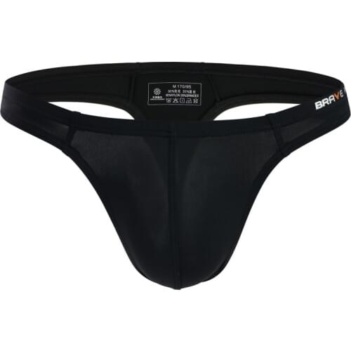 2019 New Fashion Brand BRAVE PERSON Men Briefs Sexy Mens Low Waist Briefs Male Underpants G-stringsMen Thongs Underwear