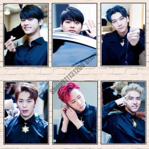 Korean Group Singer VIXX 5D Diamond Painting Cross Stitch Kits Diamond Mosaic Embroidery Full Square Drill Pictures Home Decor