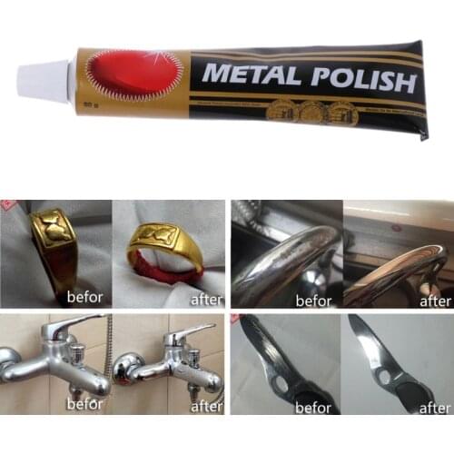 50 Gram Metal Polishing Paste Scratch Repair for Car Metal Kitchen Cleaning -DR56O