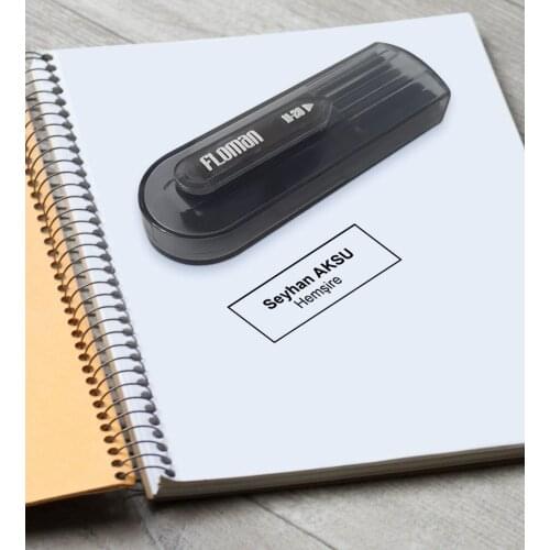 Personalized Nurse Transparent Pocket Stamp