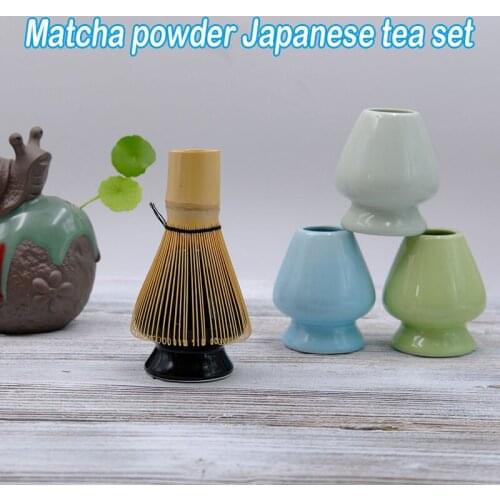 Matcha Tea Whisk Holder Traditional Japanese Tea Ceremony Ceramic Tea Accessories For Home xqmg Teaware Sets Kitchen Dining Bar