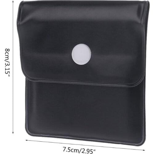 594C Portable Ashtray Pocket Smoking Cigar Tobacco Storage Bag Fireproof PVC Odorless Pouch Travel Beach Gifts