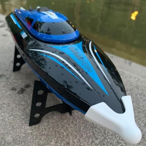 2.4G 4ch Remote Control Racing Speed Boat Fast 25km/H H100 For Boys Kids Adults Lake Pool