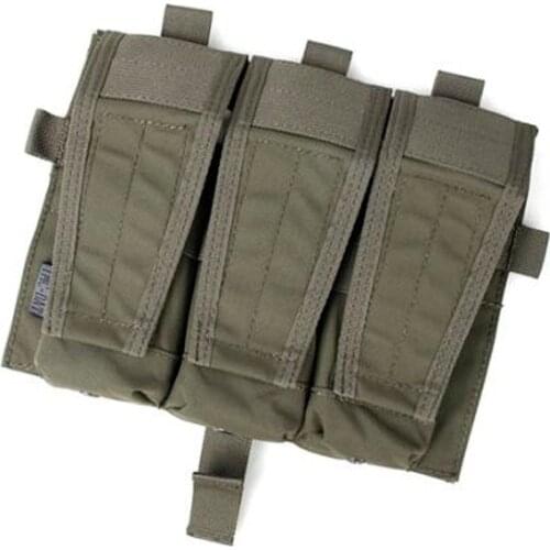 TMC Molle M4 TRIPLE MAG Pouch Bag for Tactical AVS Vest Front Panel