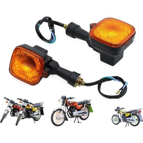 Motorcycle Turn Indicator Rear Turn Signals Indicators 12V Lights Blinker Lamp For Honda XL200R XL 200 R 1983 1984 XL 200R