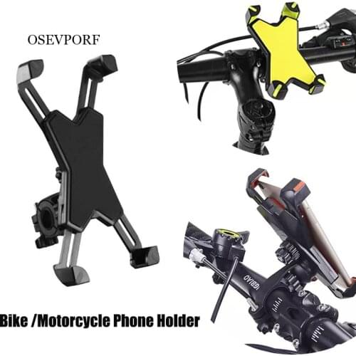 Bike Phone Holder Motorcycle Mobile Support 360 Rotatable Handlebar Phone Stand for iPhone 11 X Galaxy S20 Stroller Mount Holder