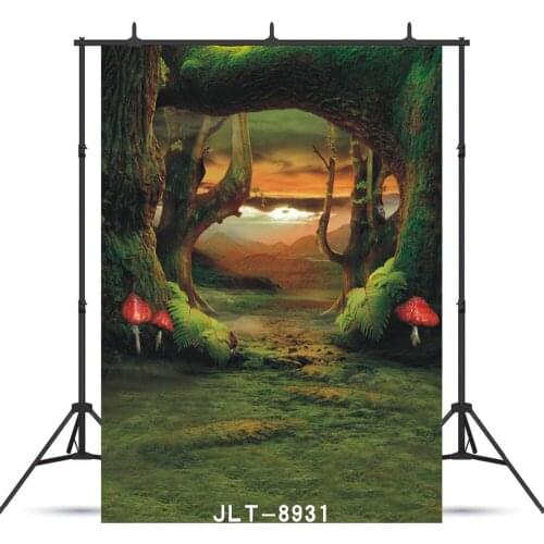 Fairy Tale Forest Vinyl Photographic Background Custom For Baby New Born Shower Children Portrait Backdrop Photocall Studio