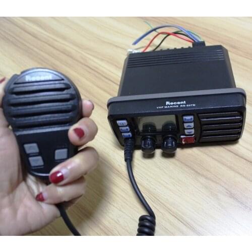 25W Waterproof Marine Walkie Talkie mini CB radio RS-507M Dual/Tri-watch VHF transceiver Built-In DSC GPS Receiver 88 Channels