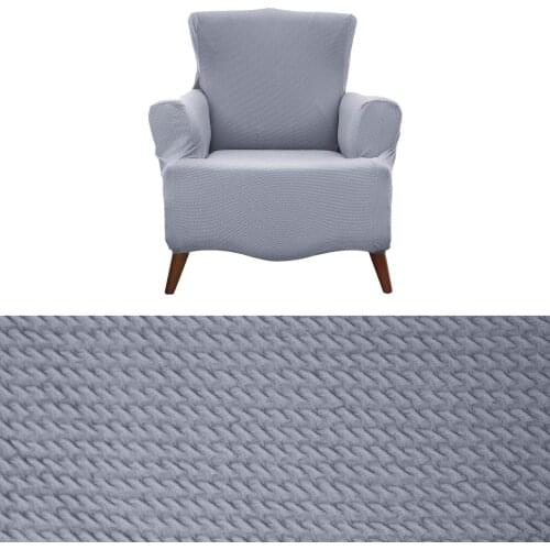 Jacquard Elastic Stretch Sofa Cover Spandex Plain Couch Covers for 3 Seater Universal Sofas Sectional Livingroom