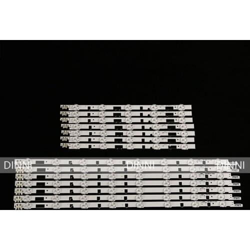 10Set=140PCS LED Backlight strip For SamSung 40"TV D2GE-400SCA-R3 UA40F5500 2013SVS40F UE40F6400 D2GE-400SCB-R3 UE40F5000