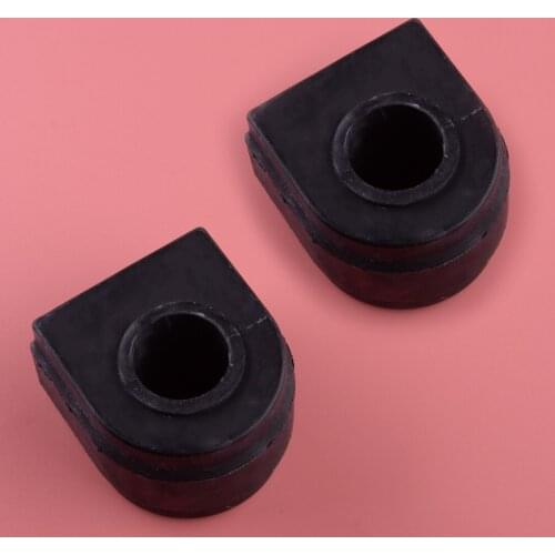 2 pcs Black Rubber Car Front Stabilizer Sway Bar Bushing Fit For BMW X5 E70 LCI X6 E71 E72 Hybrid 31356774737